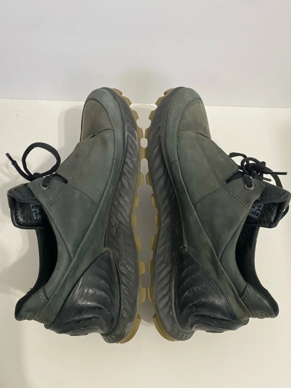 Ecco GTX Gore-Tex Exostrike Phorene Sole Dark Green Low Top Men’s Size9 (43)